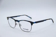 NEW MOREL NOMAD 40013N BB 01 MATTE BLUE TORT AUTHENTIC DESIGNER EYEGLASSES 52-19