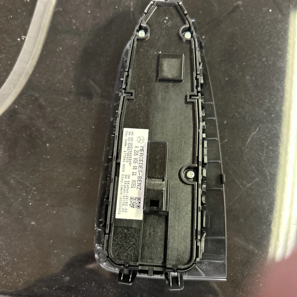 Interruptor de ventana principal delantero izquierdo mercedes w205 c300 glc43 2015-2020 a2229056800 Foto 2 de 4