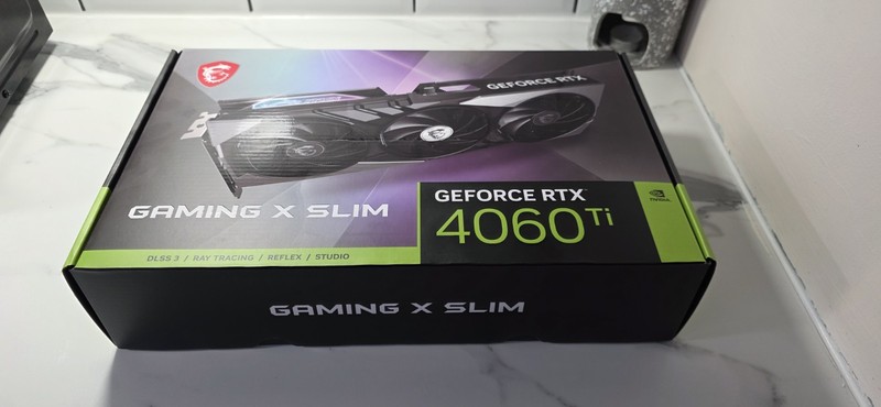 MSI GeForce RTX 4060 Ti Gaming x Slim 16GB Graphics Card GDDR6/PCI Express 4.0