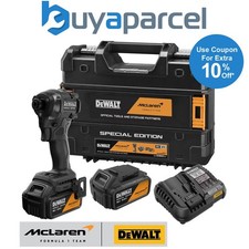 Dewalt DCF86MP2T McLaren F1 XR Brushless 1/4" 18v Impact Driver 2 x 5.0Ah Tstak