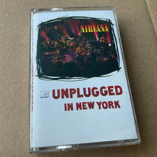 Unplugged in New York by Nirvana CASSETTE 1994