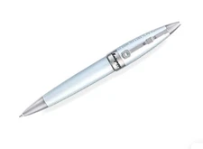 Montegrappa Flying Ace Aviator Silver Ballpoint Pen, ISAORBUJ, New In Box