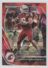 2021 Panini Prizm Draft Picks Red Ice Prizm Gardner Minshew II #10 0i76