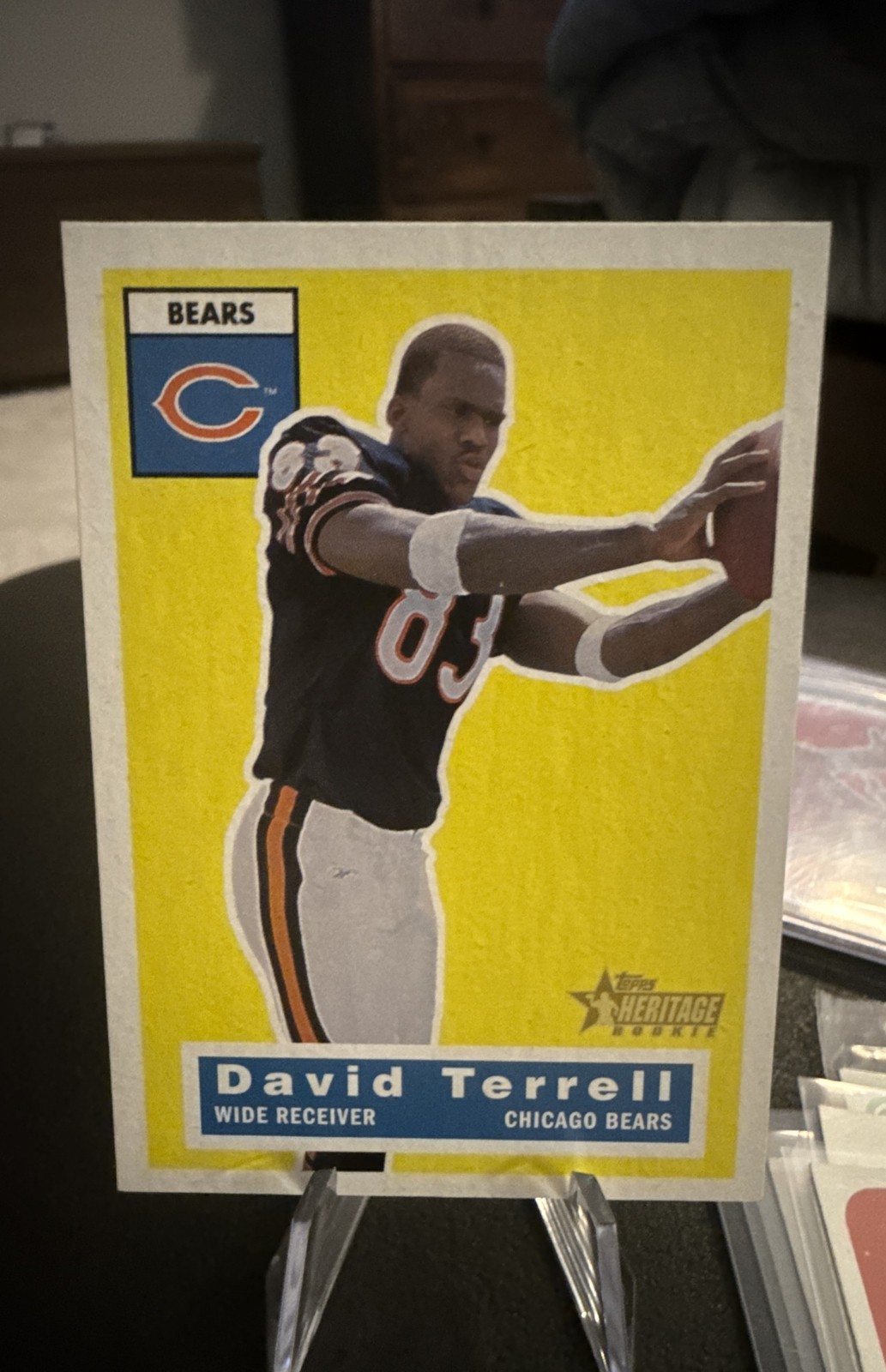David Terrell Topps Heritage #141 Base