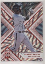 2018 Panini Elite Extra Edition Aspirations Red 137/150 Sandro Fabian #92 kh7