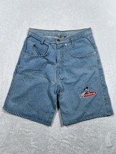 Vtg 90s Mickey Unlimited Mickey Mouse High Waisted Denim Jerry Leigh Shorts M