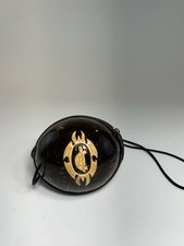 Small Purse. Handmade, finished Real Coconut Small Zippered Purse. New