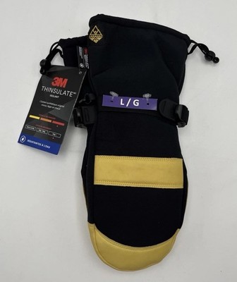 3M Saranac Gauntlet Deerskin Mitten Thinsulate - Large Size