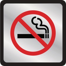 Hy-Ko No Smoking Symbol Plaque 495 Hy-Ko 495 029069004958 Mylar