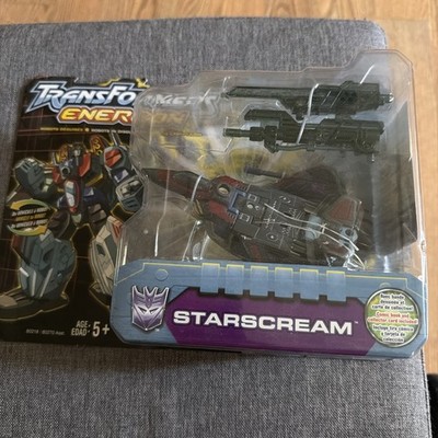 Transformers Energon STARSCREAM Deluxe Class 2003 Hasbro MISB Sealed Black Card