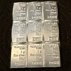 Valcambi Suisse 9 Gram 999 Silver Bar Combibar Divisible Sheet 1g Each Fine