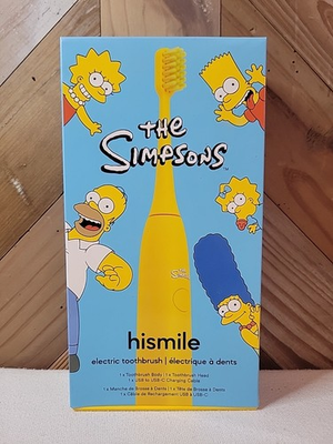 #ad The Simpsons Hismile Electric Toothbrush Set. Factory Sealed New. Ships Fast $75.00