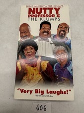 2000 Nutty Professor II The Klumps VHS Tape Eddie Murphy Comedy Movie