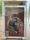 Amazing Spider-Man #300 CGC SS 8.5 Signed 5x - Marvel 1988 - 1st Venom