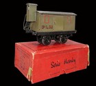 Train HORNBY echelle 0 WAGON FREIN VIGIE / jouet ancien