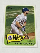 2021 Topps Baseball 1965 Topps Redux - Pete Alonso - New York Mets
