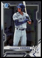 2021 Bowman Draft #BDC-121 Alexander Vargas Chrome