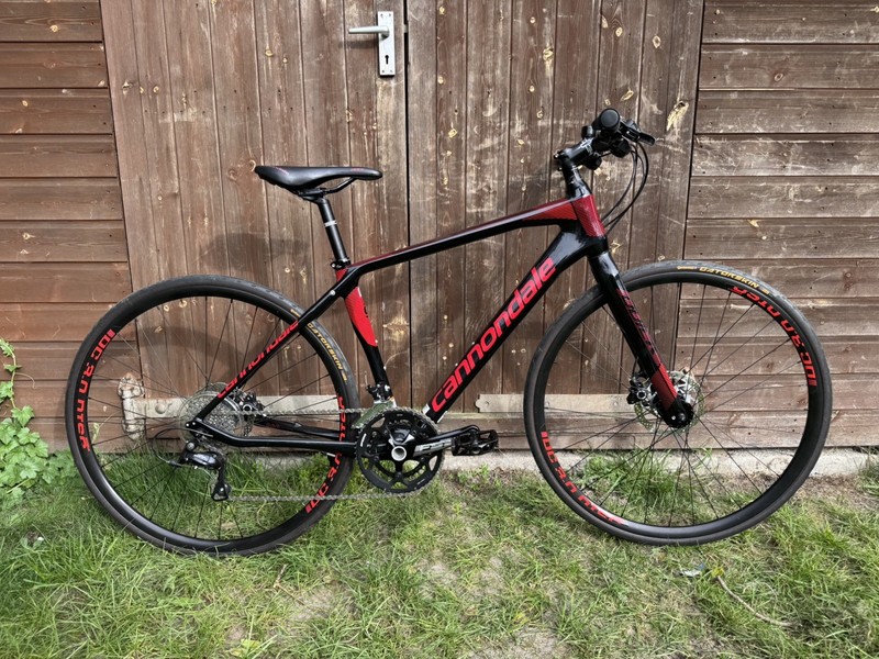 Cannondale Quick Disc 2 Full Carbon Fibre Frame and Forks  Hybrid Bike Medium