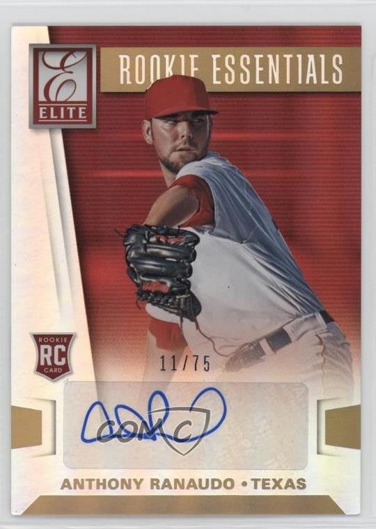 2015 Panini Elite Rookie Essentials Signatures 11/75 Anthony Ranaudo Auto 7eo