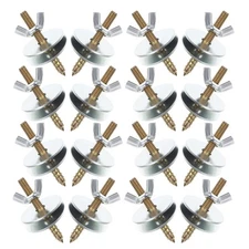  30 Set Bird Perch Fixing Screws Cage Bolts and Nuts Bird Cage Attachment Screws