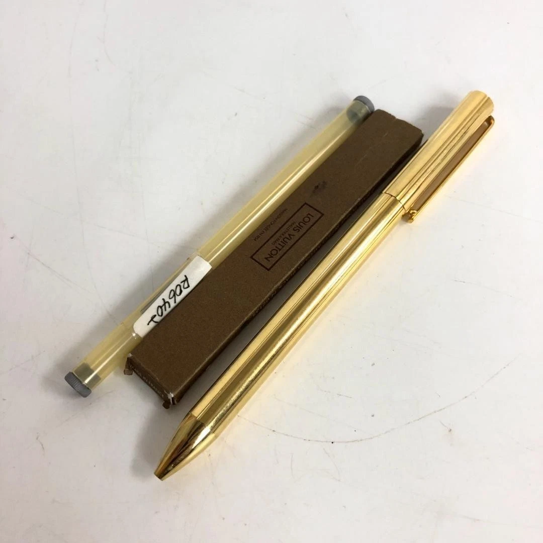 ！美品！　ルイヴィトン　ボールペン　ゴールド　60a Louis Vuitton Pen for sale | eBay