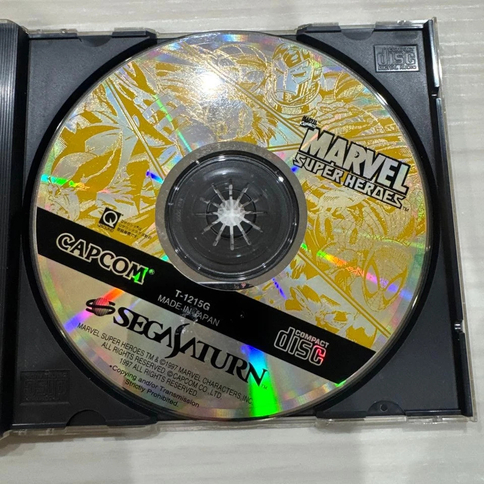 Marvel Heroes Sega Saturn Japan K2 - Image 3 of 4