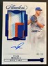 Tylor Megill Auto RC 2022 Panini Flawless #RPA-TM Rookie Patch Sapphire Mets /15