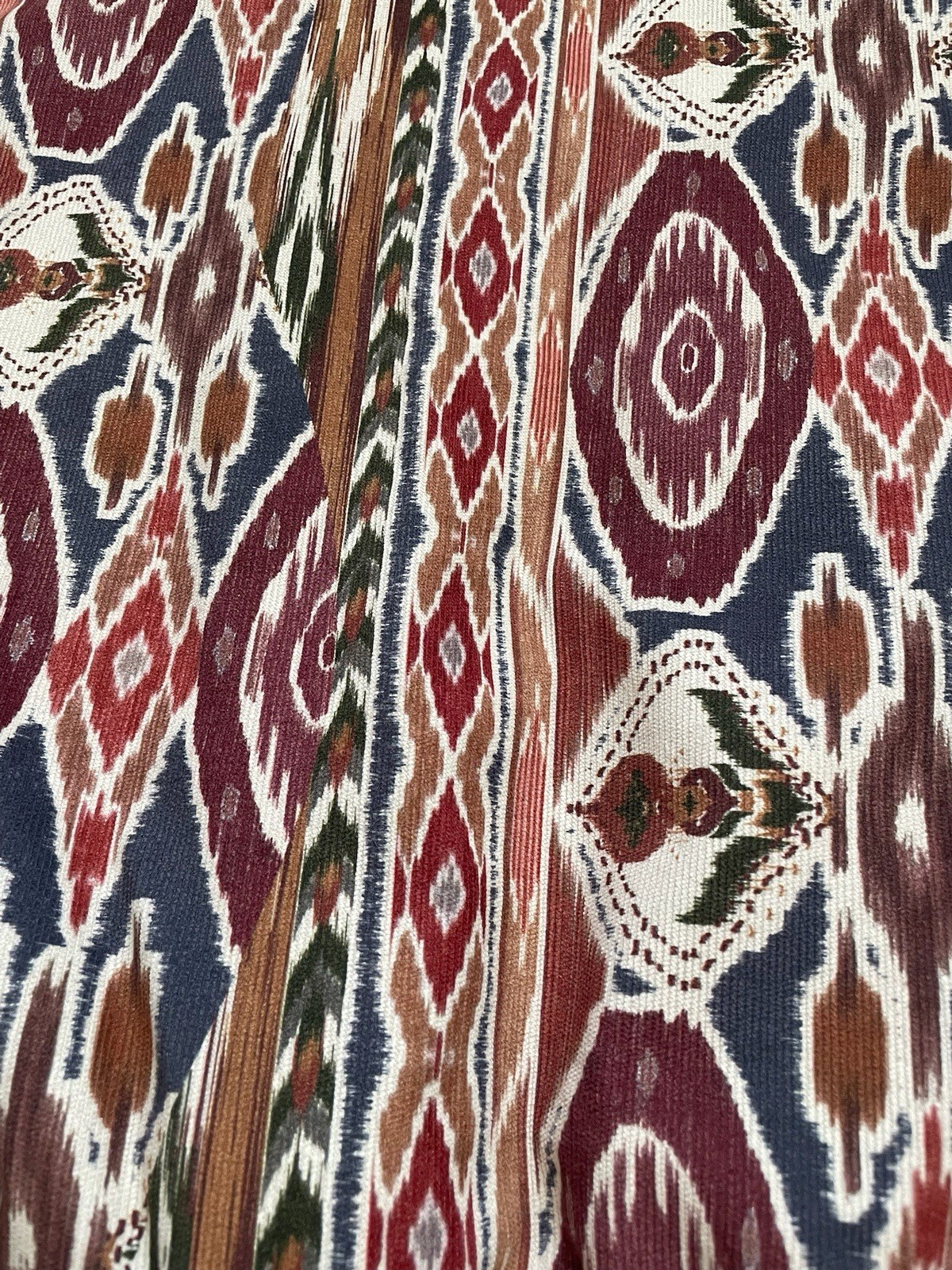 Aztec Stripe Pattern Lined Bomber Style Jacket No… - image 5