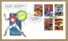 CANADA 1995-10-02 First Day Cover. COMIC BOOK SUPER HEROES, Sc1579-83. 5X45¢ FDC
