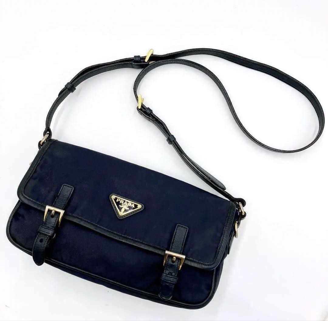 PRADA Messenger Crossbody Shoulder Bag Imported From Japan
