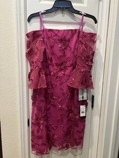 Adrianna Pappell Pink Dress Women’s Size 10