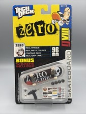Zero Skateboards Tech Deck Zero Or Die Vintage Gen 8 Sellado Nuevo de Lote Antiguo