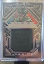 2021 Panini Obsidian - Volcanic Material Elijah Moore #VM-EM /100 (MEM, RC)