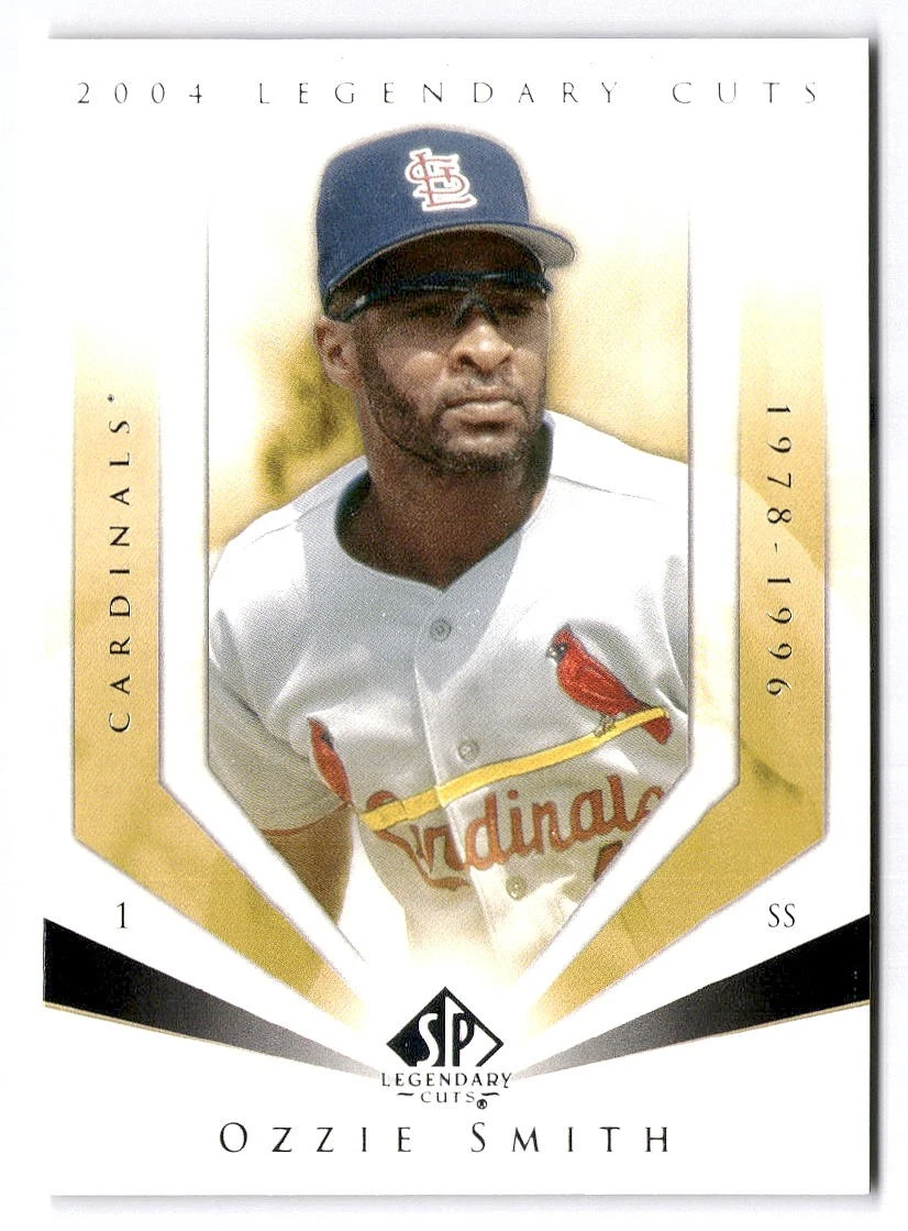 Ozzie smith 2004primecut サインカード 2004 SP Legendary Cuts - Ozzie Smith #86 for sale | eBay