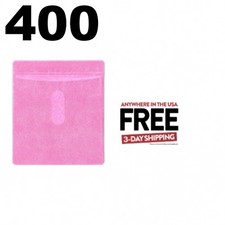 400 CD Double-sided Plastic Sleeve Pink  1-3 DAYS