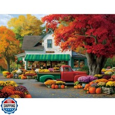 300 Piece Puzzle for Adult,Autumn Farm Puzzle for Adults Kids Seniors,300-Pie...