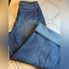 HALARA Flex, Wide leg, Cuffed, Stretchy Jeans Women's XL Petite