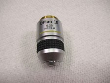 Olympus DPlan 10x Microscope Objective Lens 0.25 160/0.17 BH-2 CH2 CH-2 Plan 