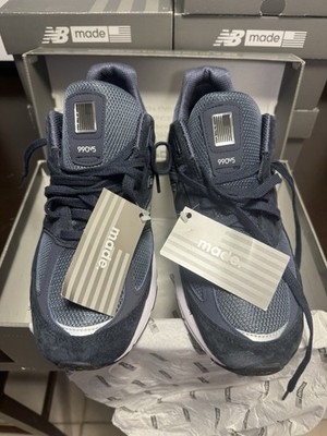 Size 12.5 B - New Balance M990NV5 Made In USA Navy | NEW (6 pairs Available)