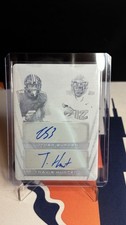 2024 LEAF TRINITY - TRAVIS HUNTER LUTHER BURDEN 1/1 PRINTING PLATE DUAL AUTO
