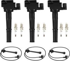 Ignition Coil Pack  Iridium Spark Plugs w/Ignition Wire for 1996-2002 Toyota...