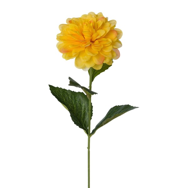 Kunstblume Dahlie, 8Er Set, Farbe Gelb, HöHe Ca. 53 Cm-image