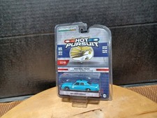 New Greenlight Hot Pursuit 1974 Dodge Monoco Blue Montreal Police Car