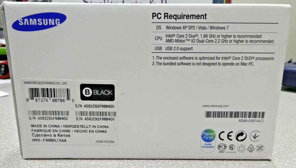 New Samsung F90BN Camcorder - Black - Image 3 of 4