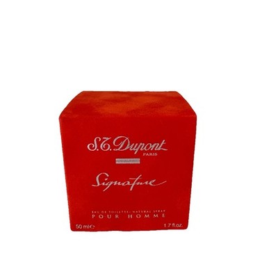 S T DuPont Paris Signature Men Eau De Toilette Pour Homme 1.7fl Oz