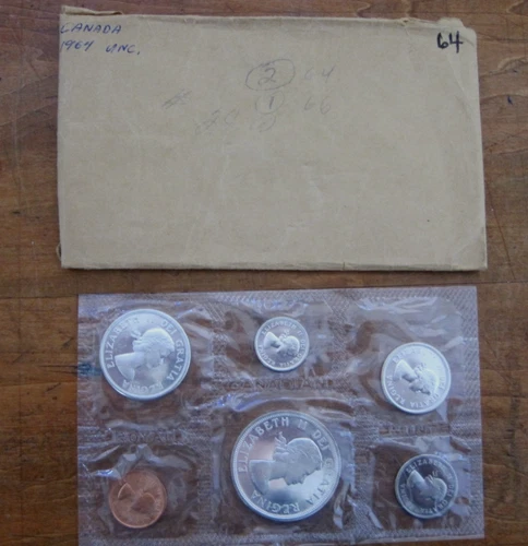 1964 Canadian Centennial Silver Proof Set - Uncirculated Coins