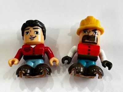 Fisher Price TRIO Building Block Replacement Figures Lot of 2