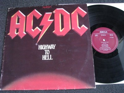 Amiga 855 838-AC/DC-Highway to Hell LP-1981 DDR East Germany