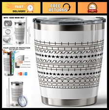Funny Hidden Message Coffee Mug - 20oz Novelty Stainless Steel Tumbler Gift for