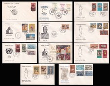 Cyprus 1966 complete year FDC